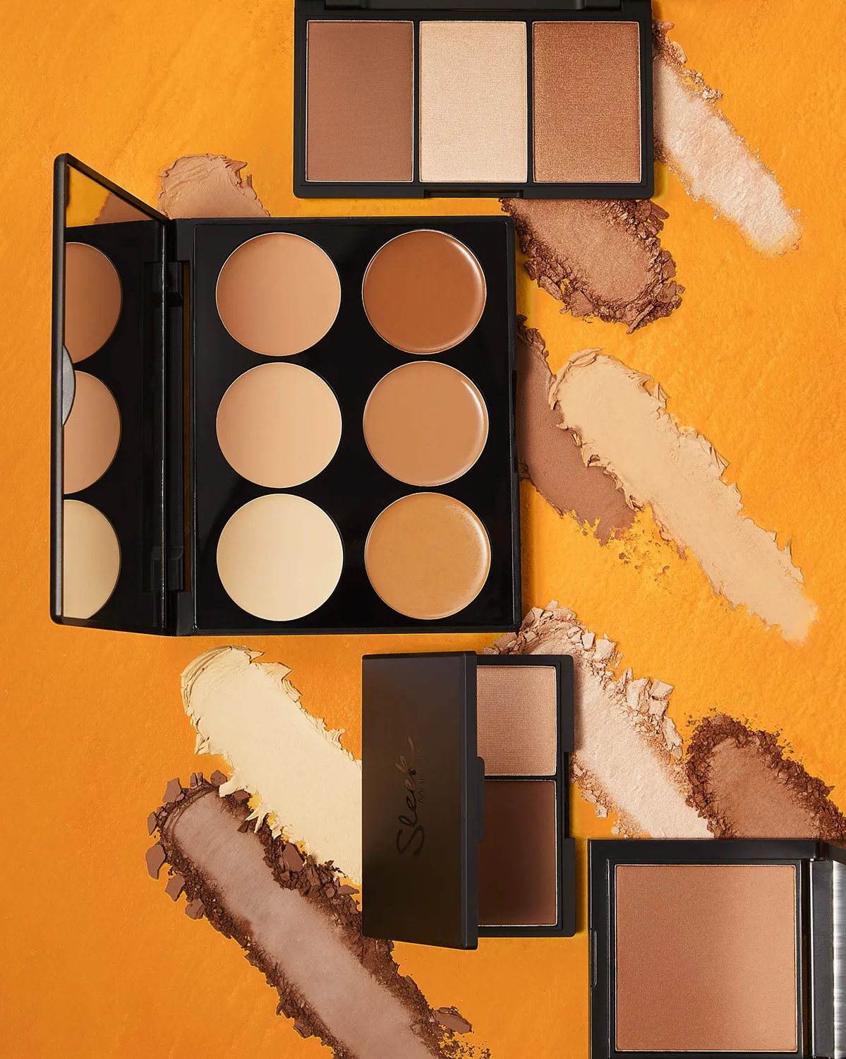Sleek Face Contour Kit Medium Kontur-Palette Braun