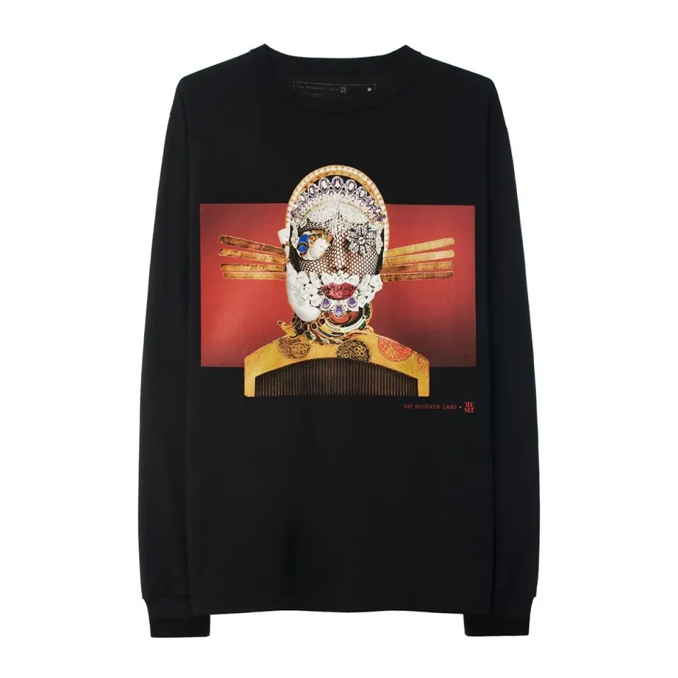 Pat McGrath PMG x The Met Adorned Langarmshirt L/S