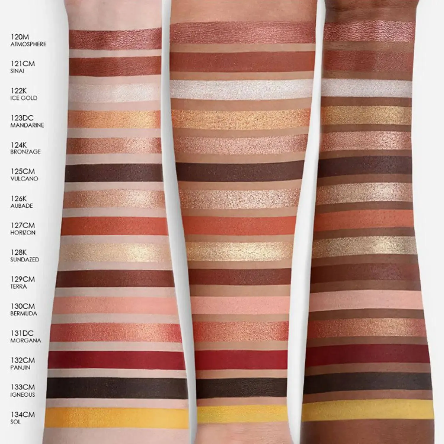 Natasha Denona Sunset Lidschattenpalette 15 Farben