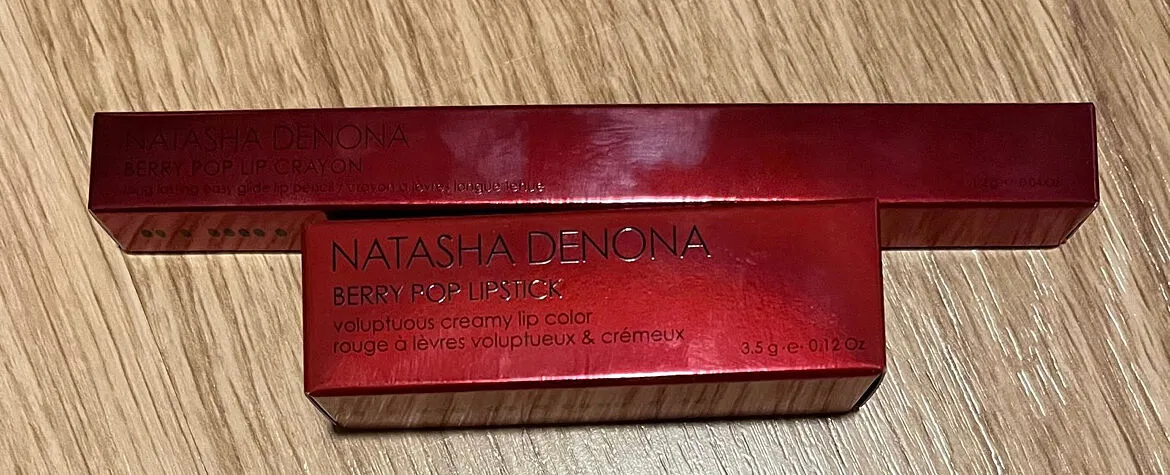 Natasha Denona Berry Pop Lip Crayon Lipliner cranberry vegan