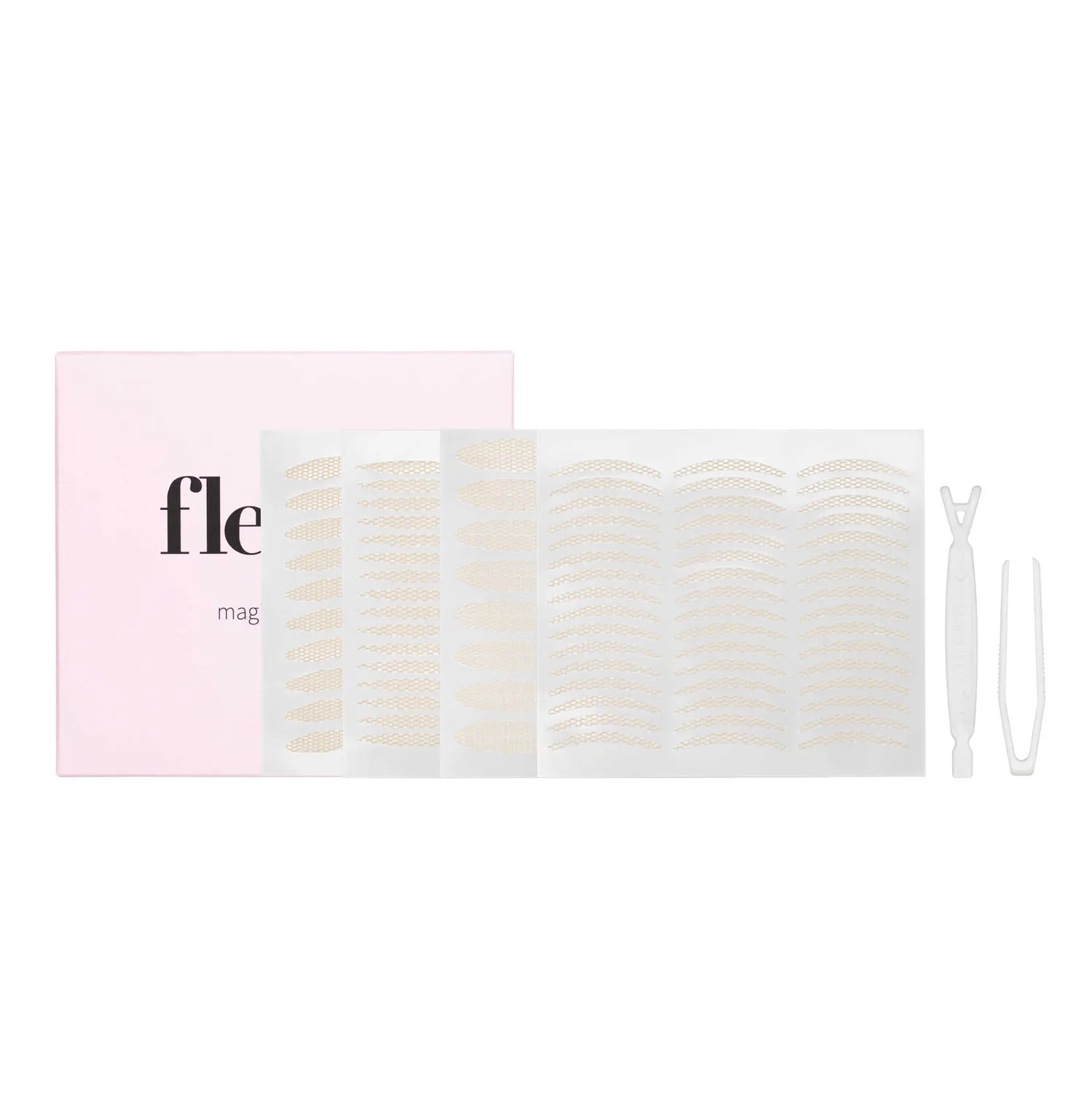 fleeky Magic Stripes Lidsticker Größe M 192 Stück unsichtbar