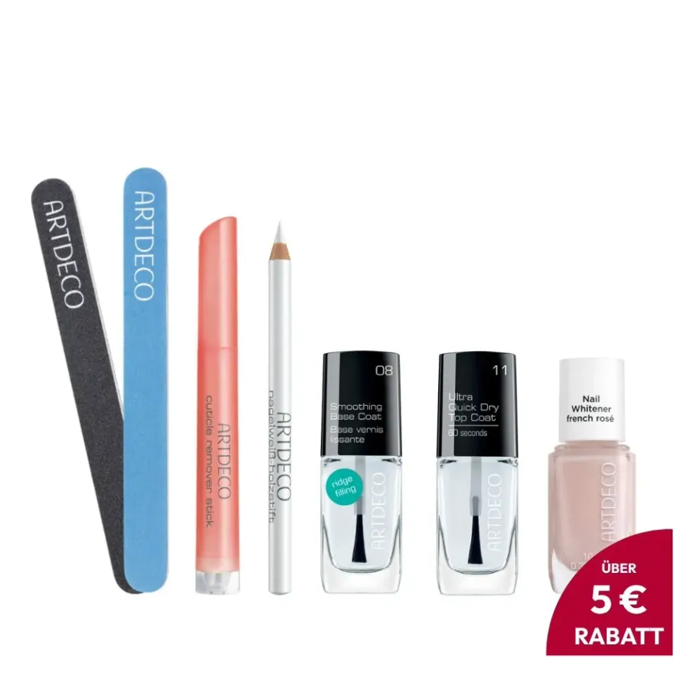 ARTDECO Natural French Nails Set Nagelset 6-teilig rosé