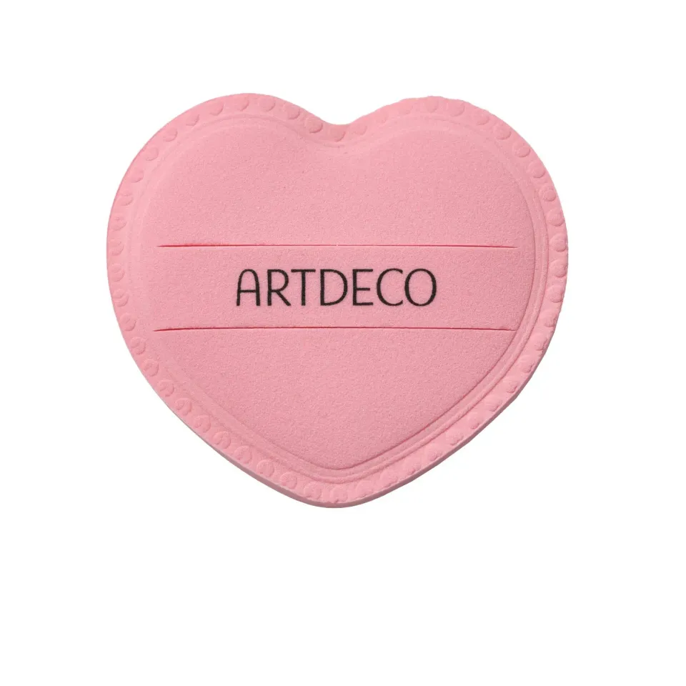 ARTDECO Magic Heart Puff Make-up-Schwamm Herz rosa 7cm