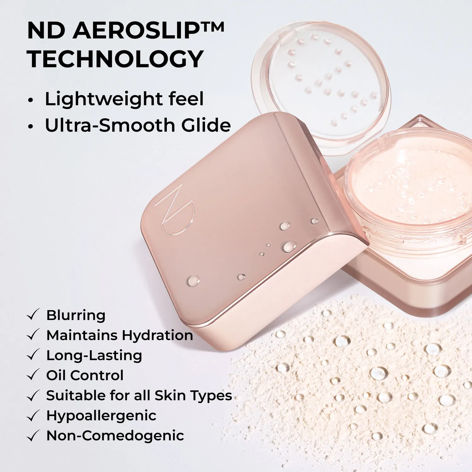 Natasha Denona Hy-Glam Setting Powder transparent 20 g