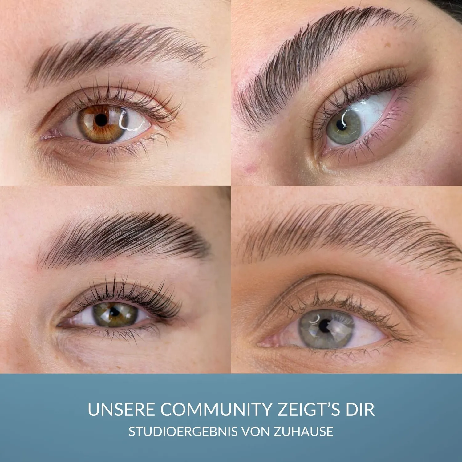 fleeky Browlift Kit New Generation Augenbrauen Set buschiger Look
