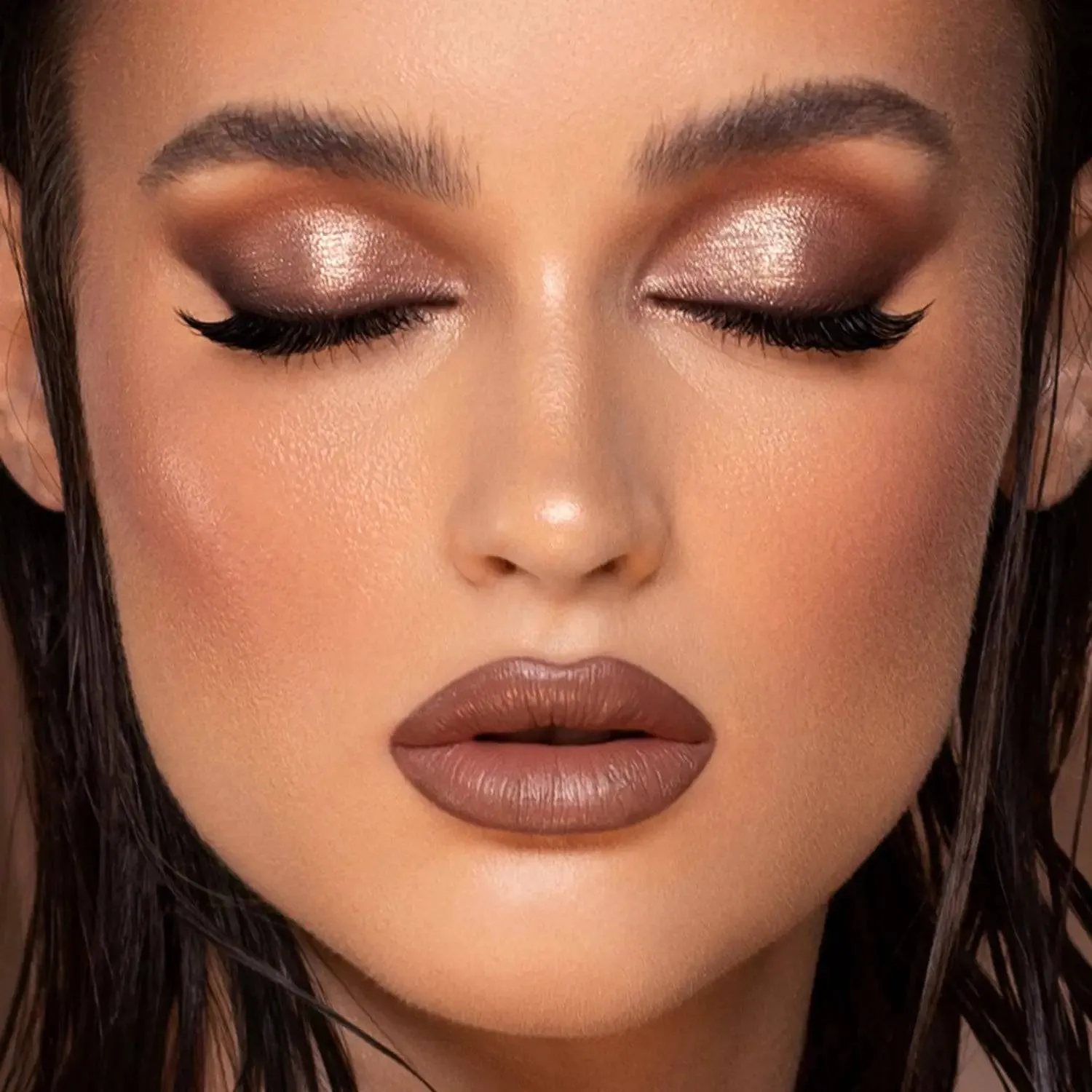 Natasha Denona Glam Face Palette Lidschatten-Set Light neutral