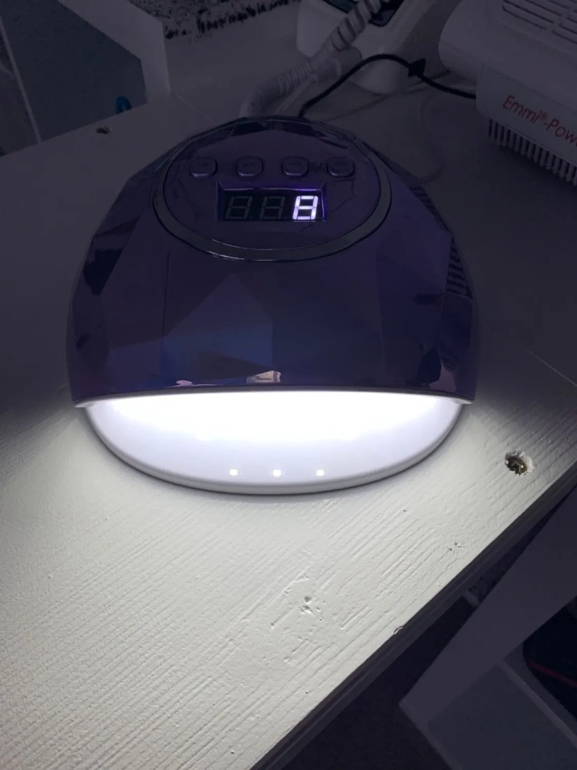 Janolia Nageltrockner UV LED Lampe 86W Weiß
