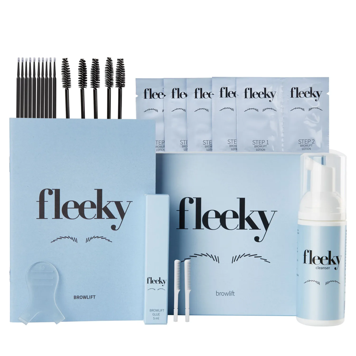 fleeky Browlift Maxi Kit Augenbrauenlifting Set