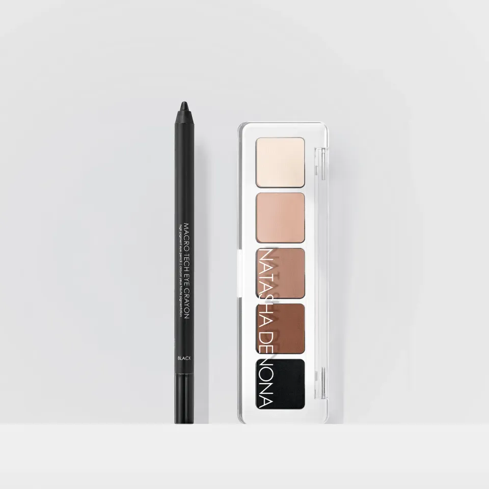 Natasha Denona Mini Eye Sculpt Set Lidschatten Palette Original Black