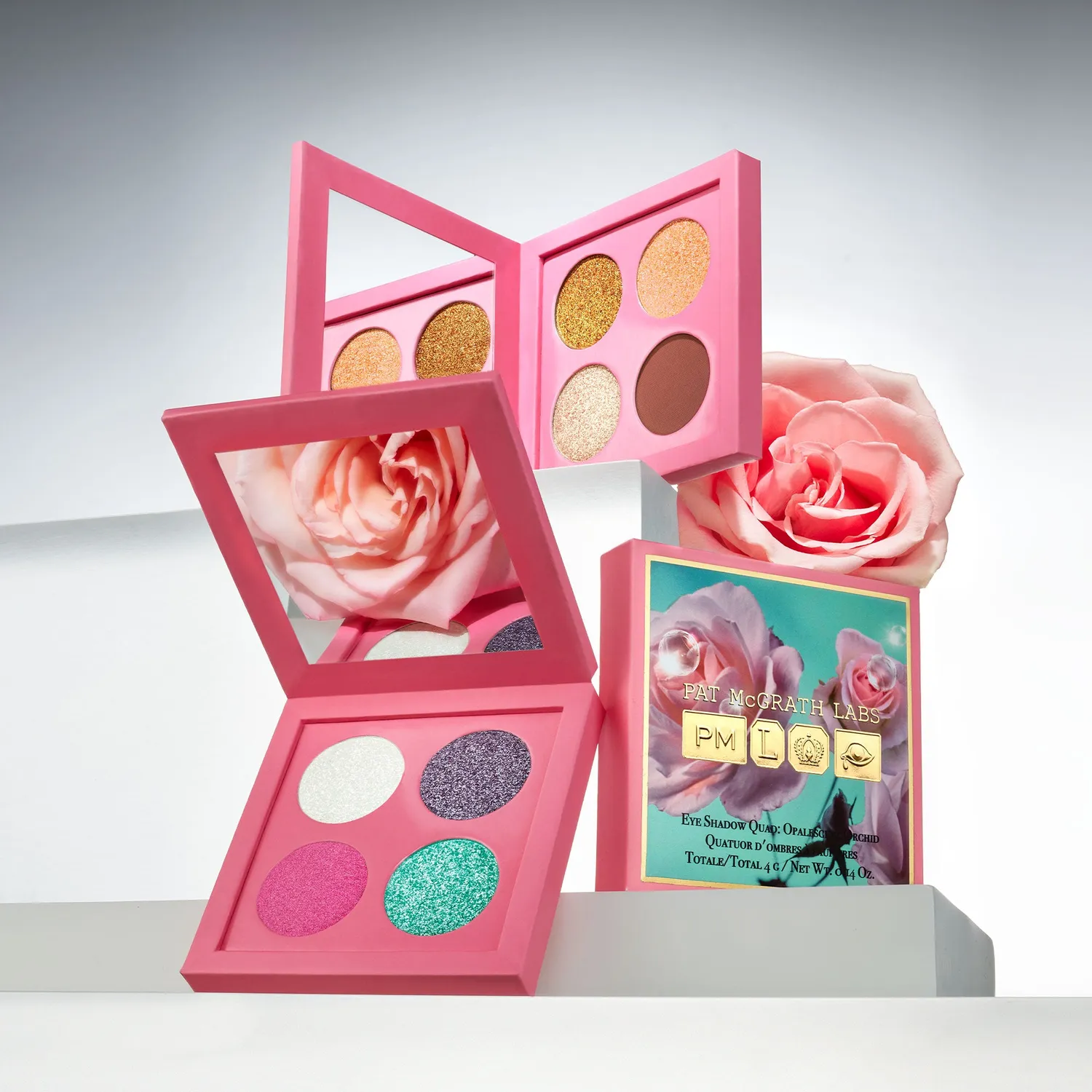 Pat McGrath Labs Sublime Blooms Lidschatten Quad Opalescent Orchid Schimmer