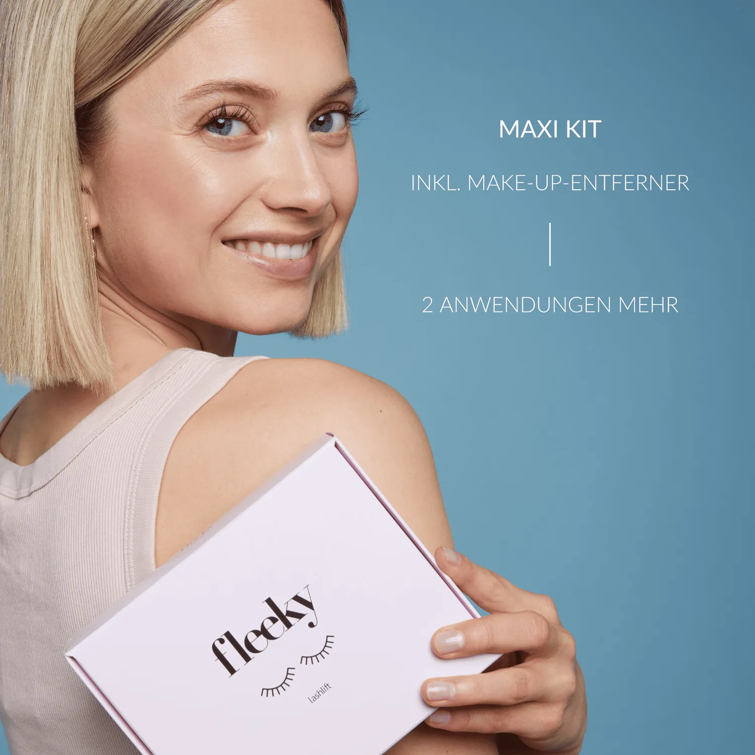 fleeky Lashlift Kit Wimpernlifting Set bis 6 Wochen Halt