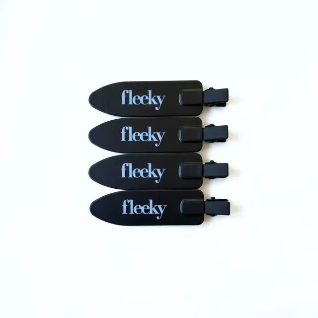 fleeky Hair Tools Haarspangen 4er Set matt