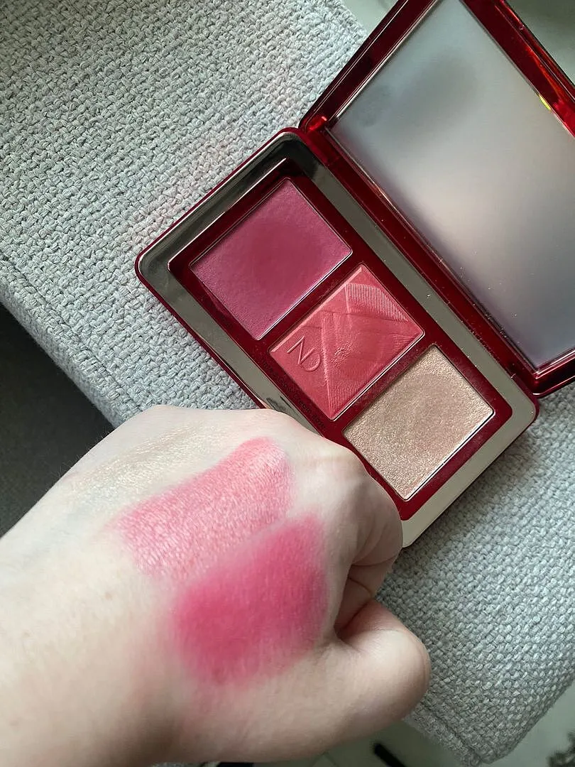 Natasha Denona Berry Pop Cheek Trio Blush vegan cranberry