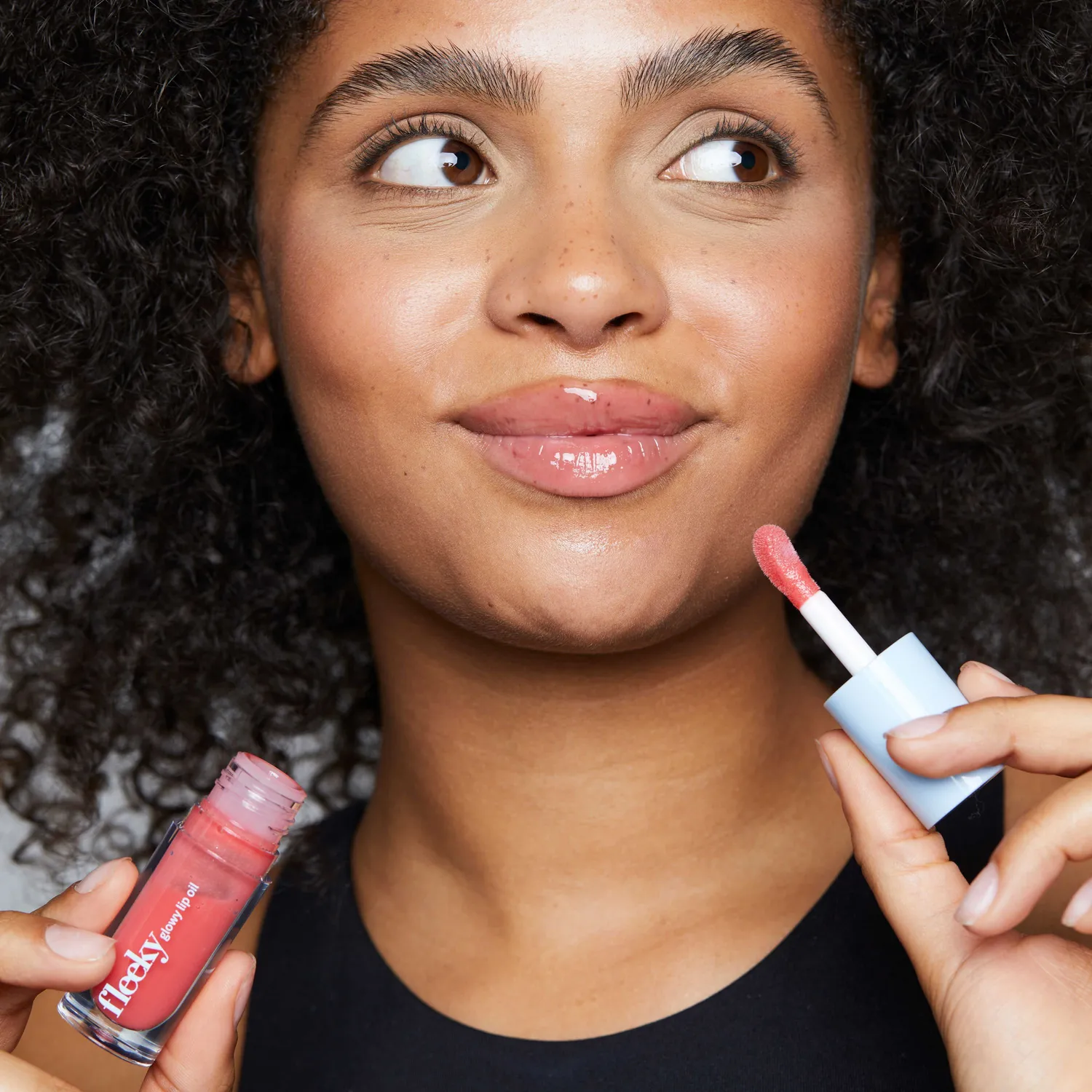 fleeky Glowy Lip Oil Melon Pink #11 Lippenöl glänzend