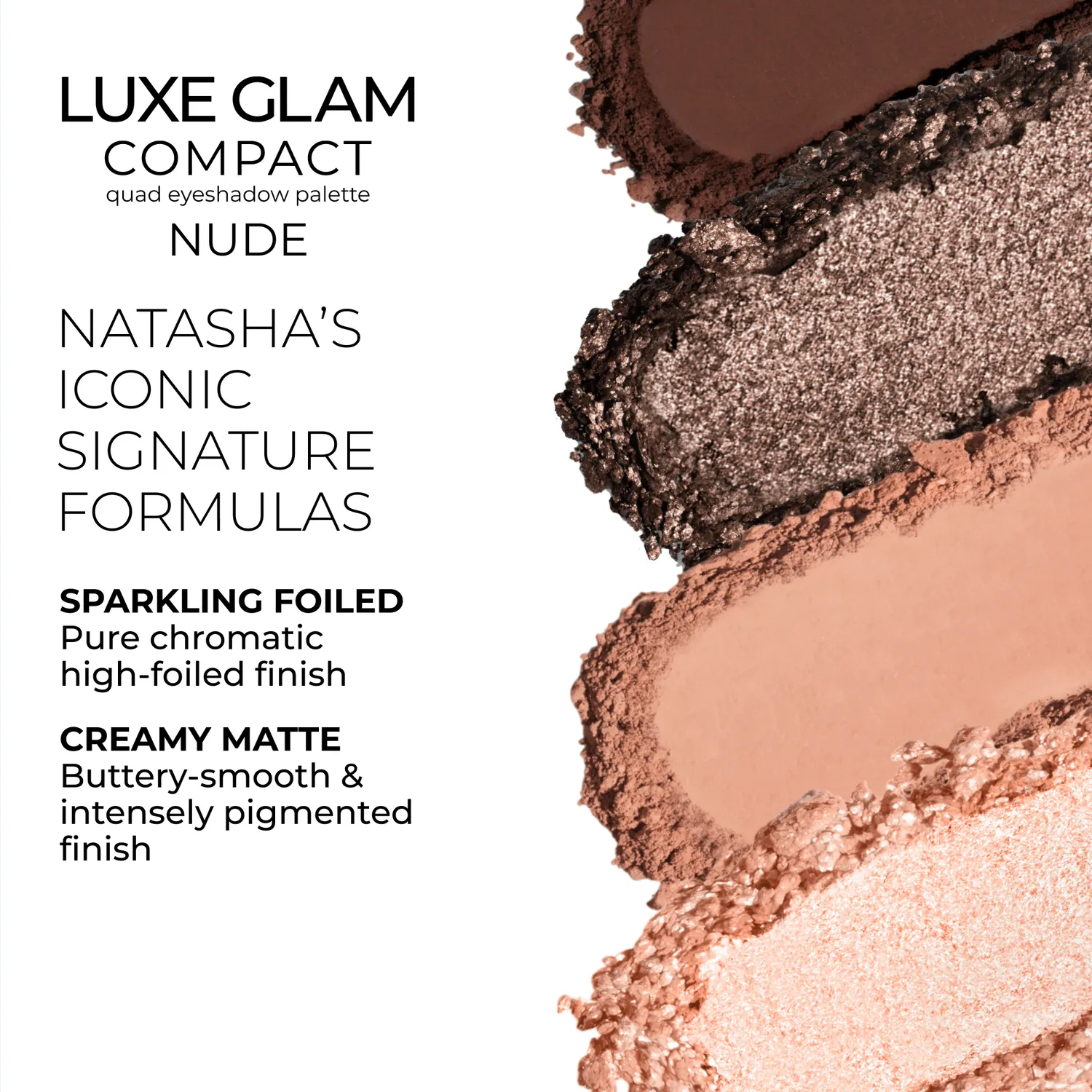 Natasha Denona Luxe Glam Compact Lidschatten Nude 7,8 g