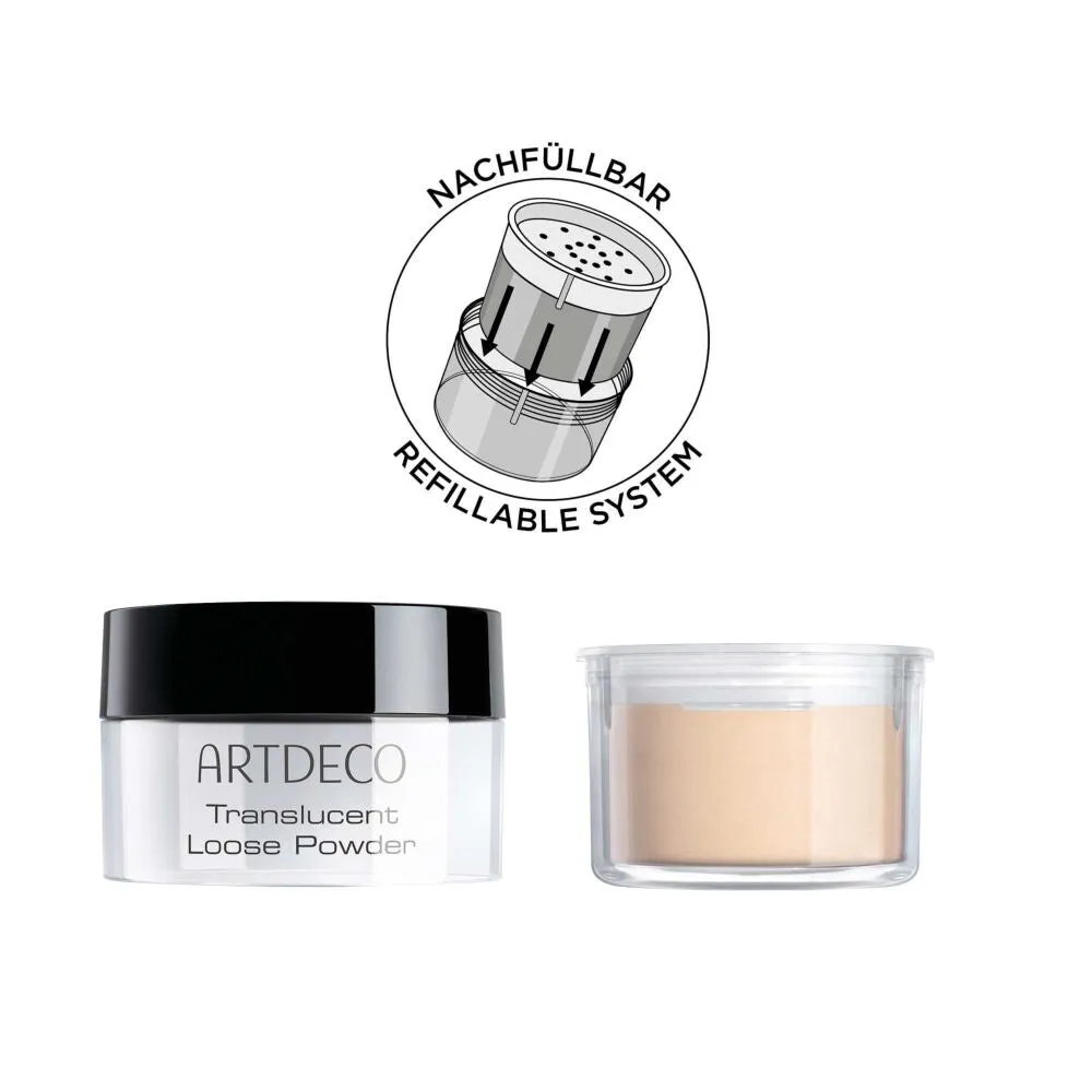 ARDECO Translucent Loose Powder Refill Puder 05 medium
