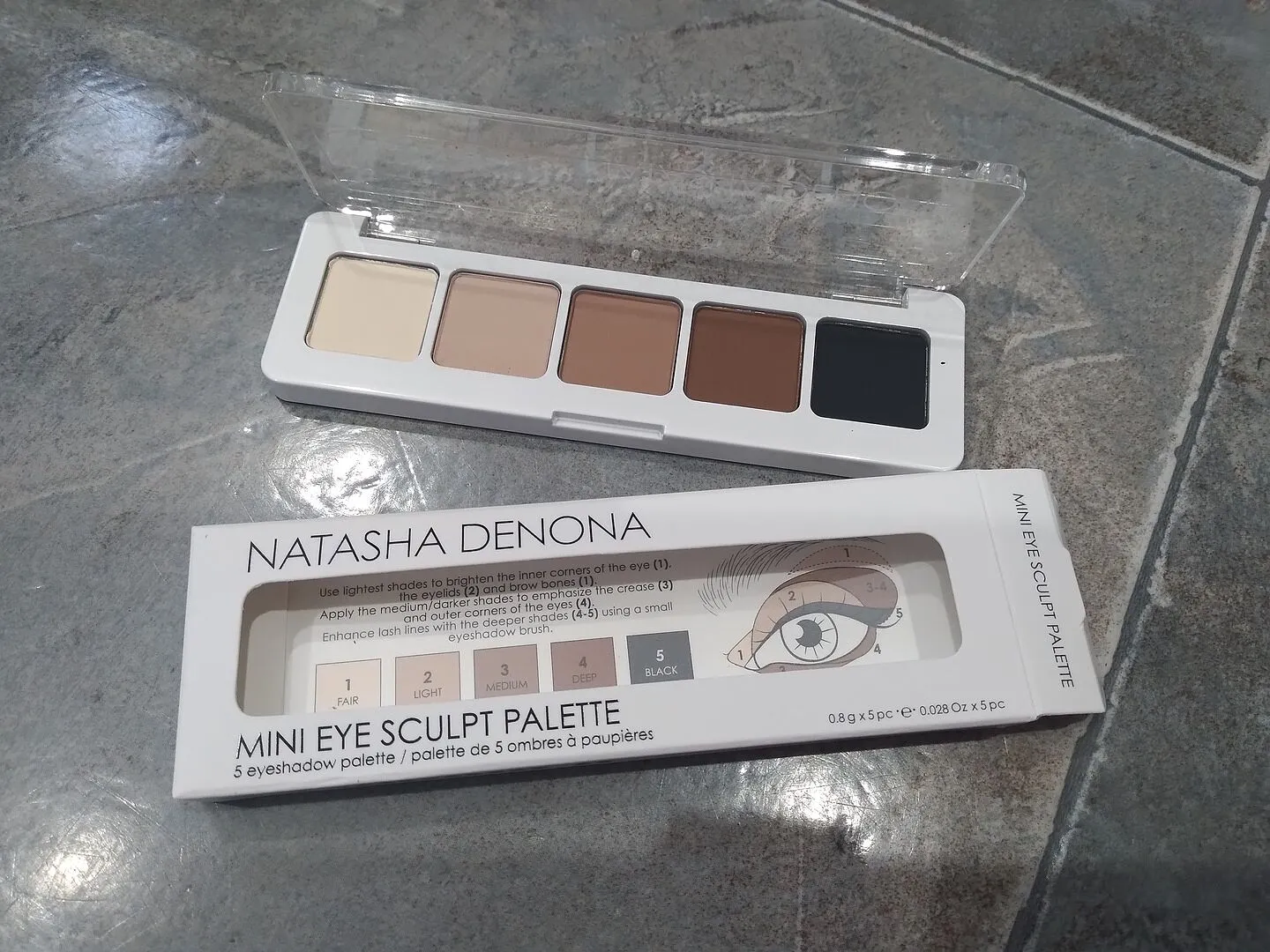 Natasha Denona Mini Eye Sculpt Lidschattenpalette Original matt