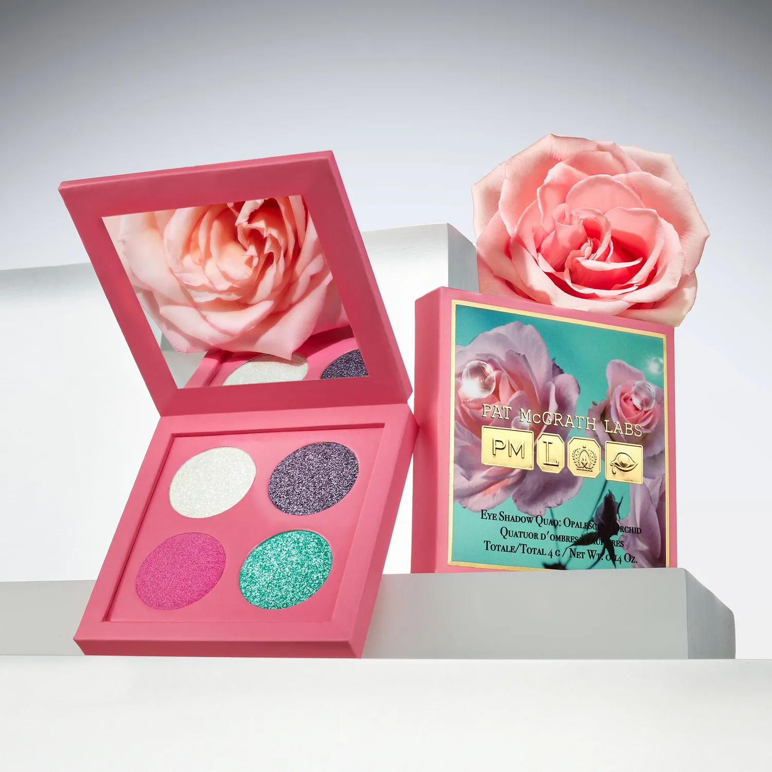 Pat McGrath Labs Sublime Blooms Lidschatten Quad Opalescent Orchid Schimmer