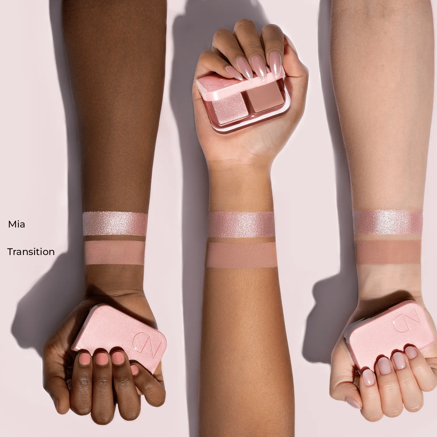 Natasha Denona Essential Lidschatten-Duo Mia Nude 2 Farben