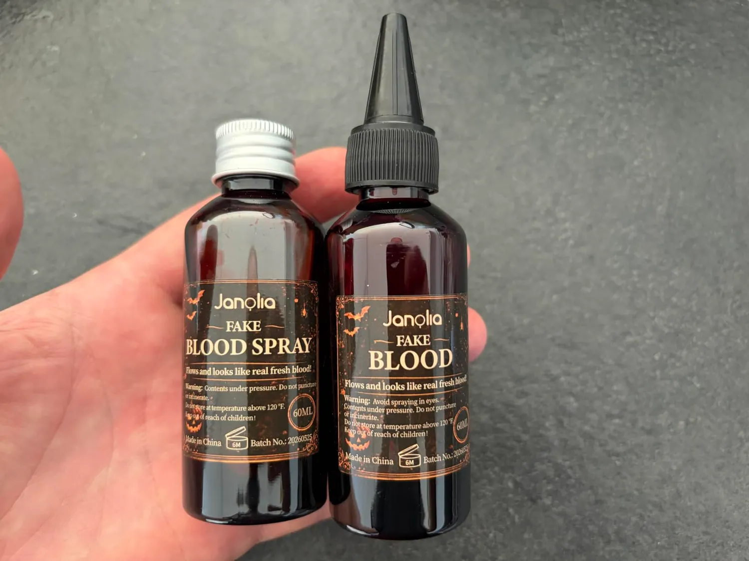 Janolia SFX02 Kunstblut Set 3x30ml auswaschbar