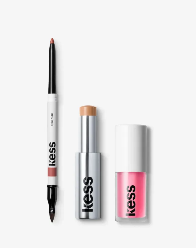 Kess Berlin Lip Focus Lippen Set 3-teilig glossy