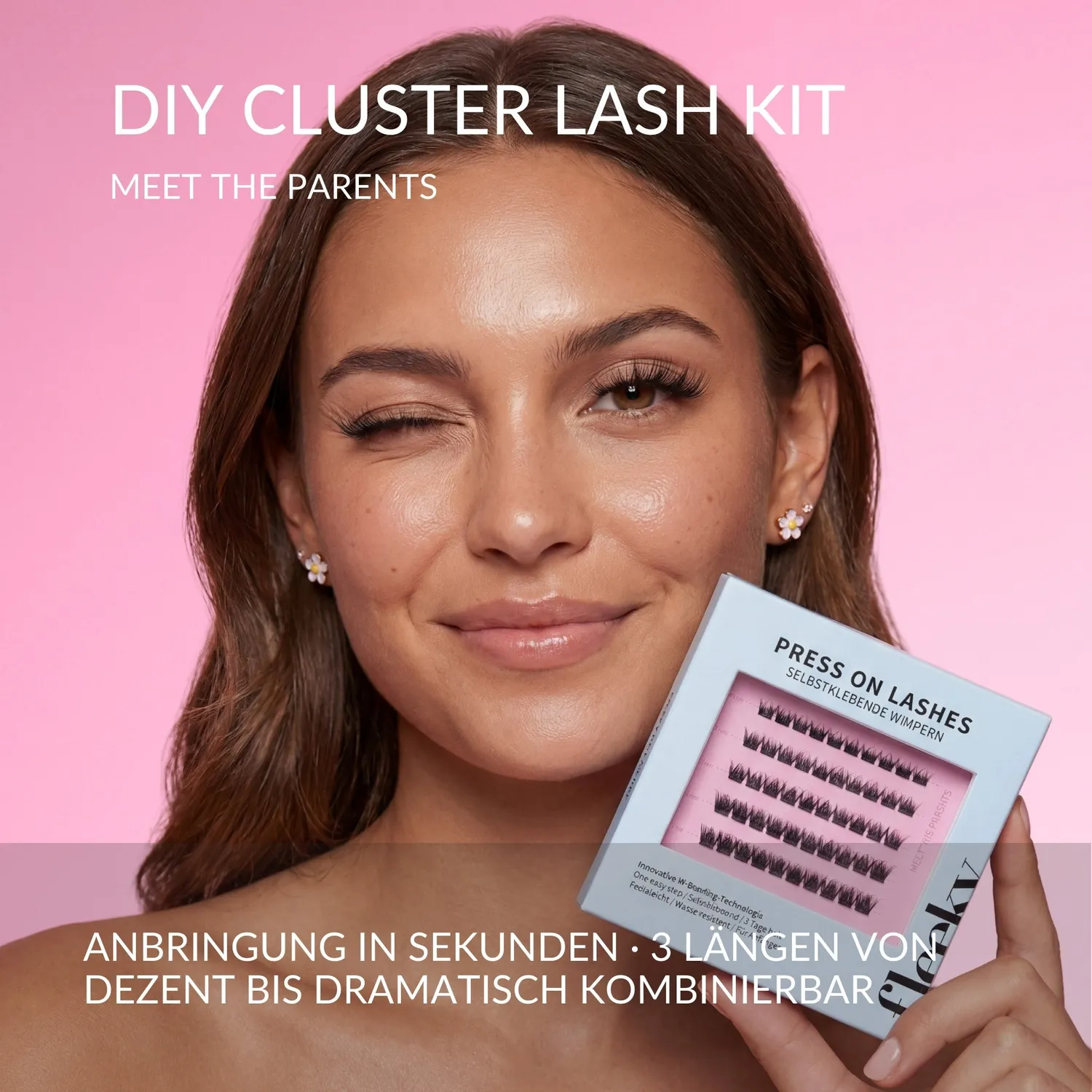 fleeky Press On Lashes Meet the Parents Wimpern