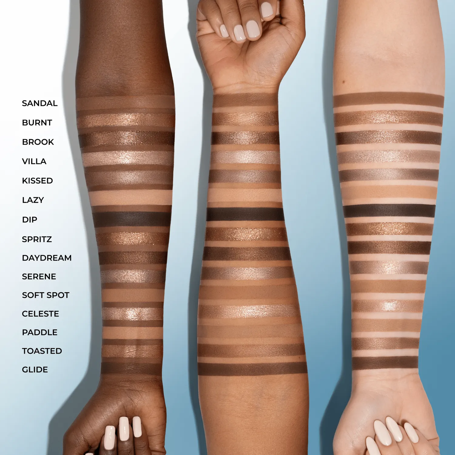 Natasha Denona Tan Eyeshadow Palette Lidschatten