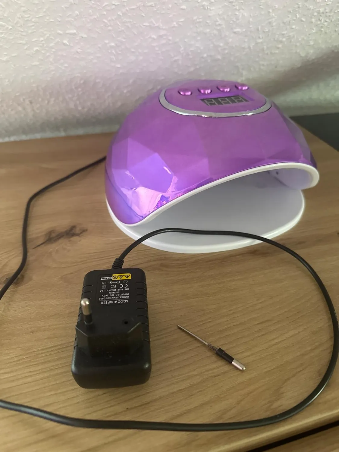 Janolia Nageltrockner UV LED Lampe 86W Weiß