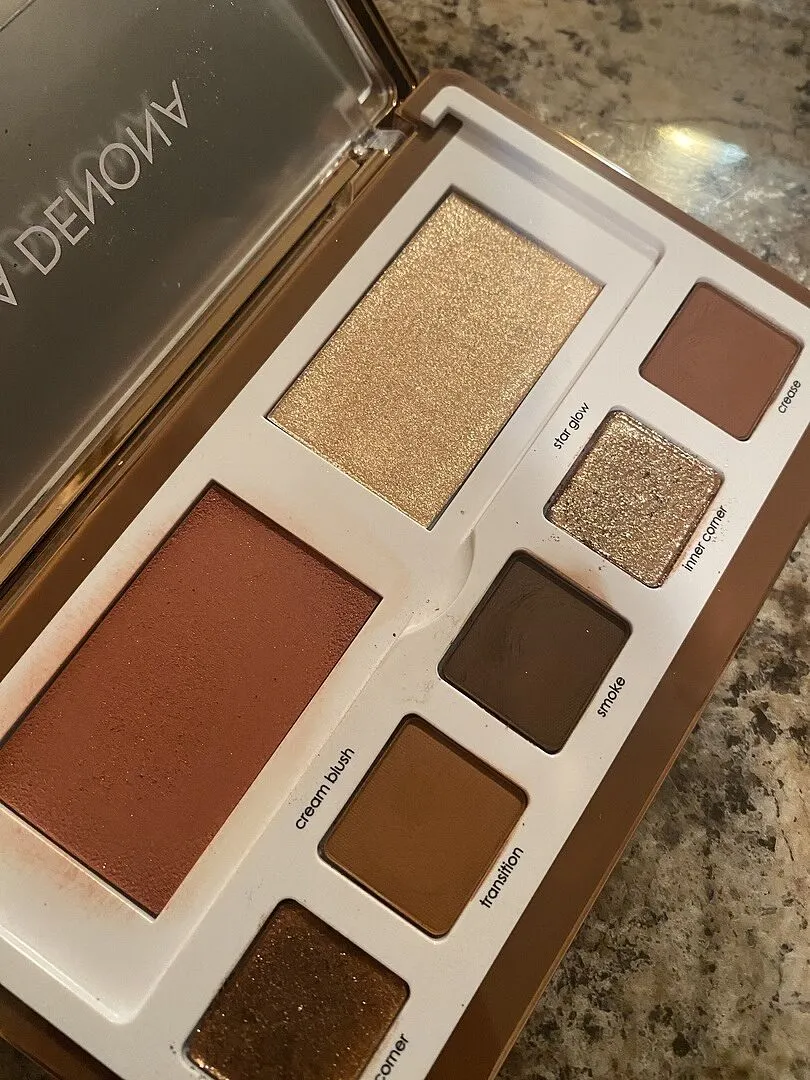 Natasha Denona Glam Face Palette Lidschatten-Set Light neutral