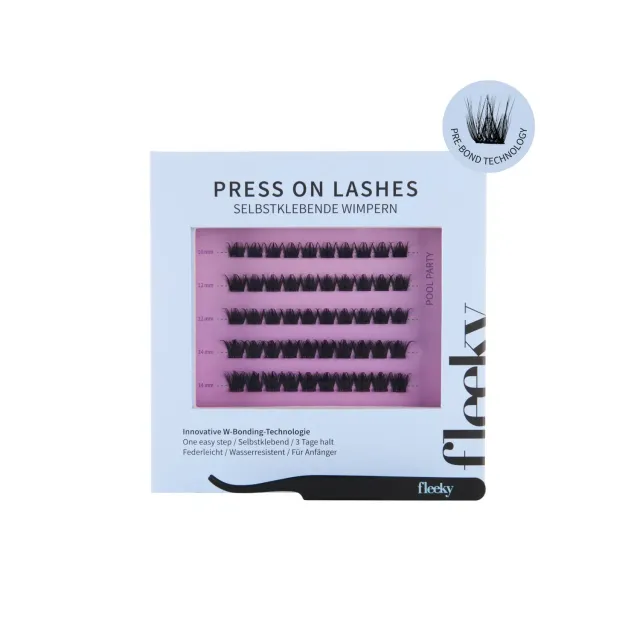 fleeky Press On Lashes Pool Party künstliche Wimpern