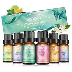 Janolia Ätherische Öle Set 6x10ml Diffuser naturrein