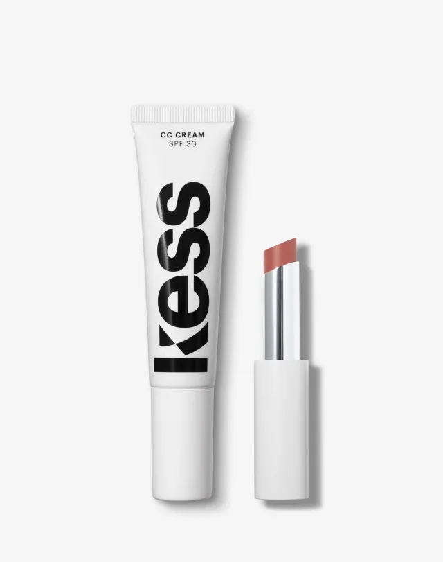 Kess Berlin Basic Instinct Make-up Set CC Cream Lipstick matt