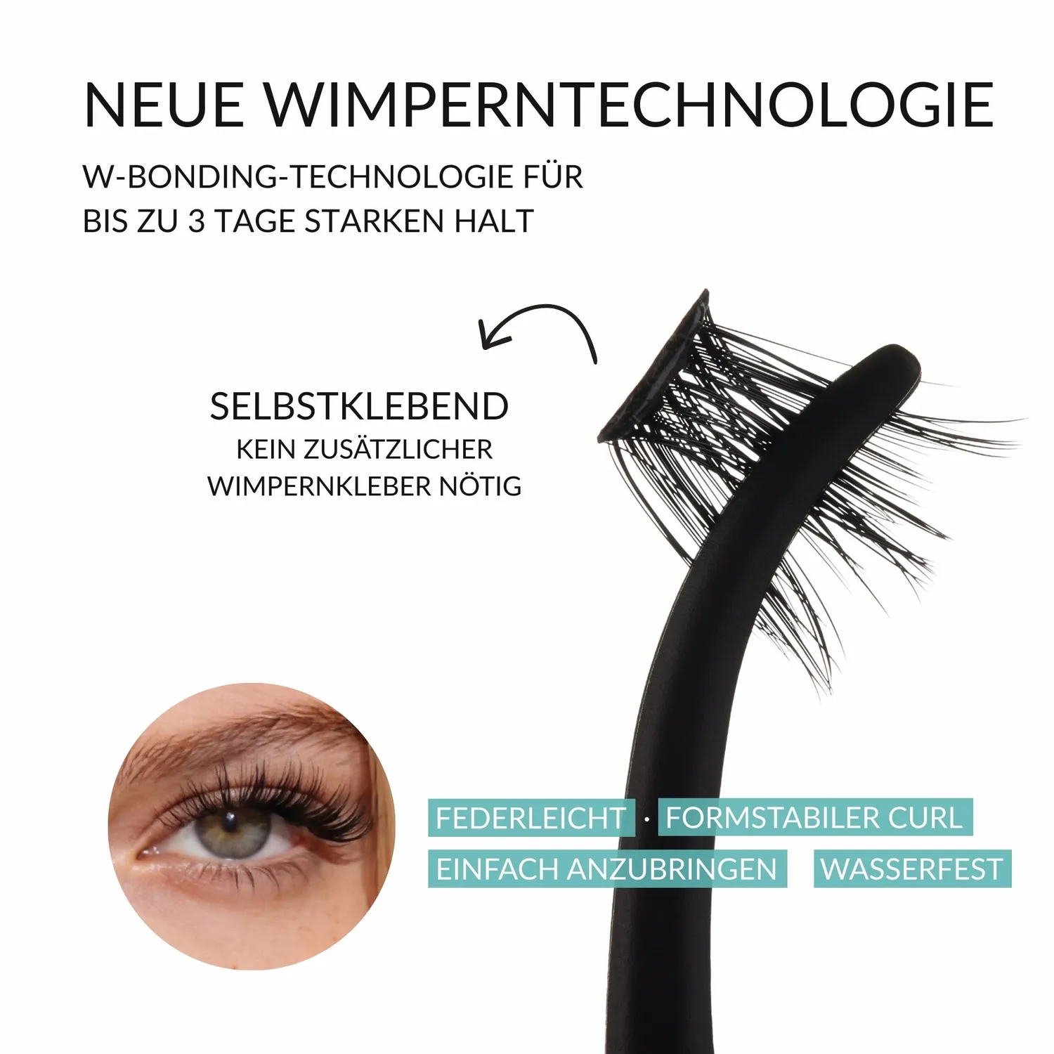 fleeky Press On Lashes Let´s Get Married Wimpern Set