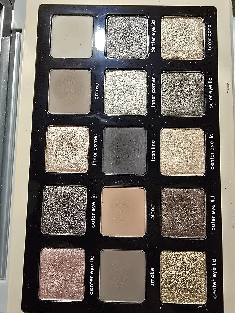 Natasha Denona Glam Lidschattenpalette 15 Töne Tag und Abend