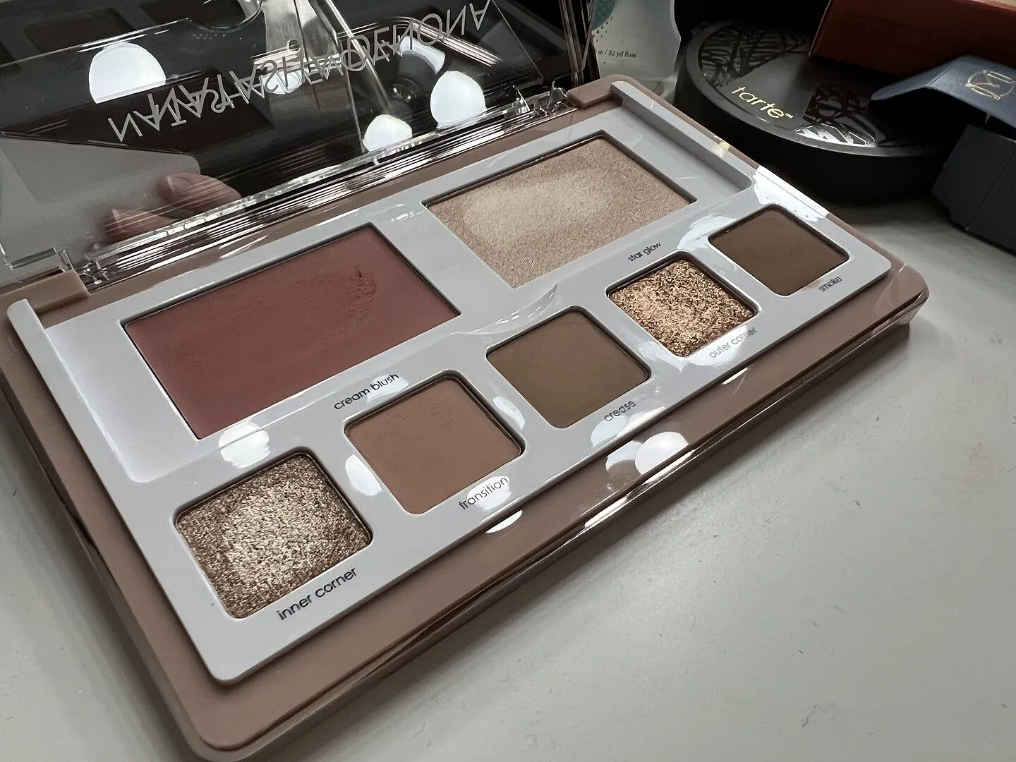 Natasha Denona Glam Face Palette Lidschatten-Set Light neutral