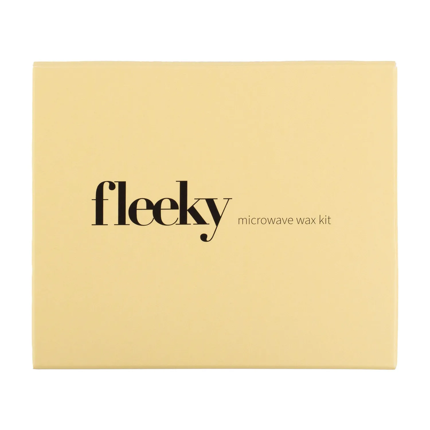 fleeky Microwave Wax Kit Wachs Erdbeere-Champagner