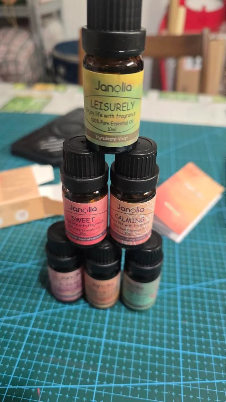 Janolia Ätherische Öle Set 6x10ml Diffuser