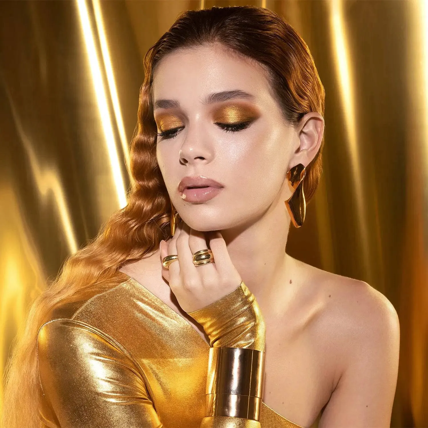 Natasha Denona Golden Lidschattenpalette 15 Farben Gold