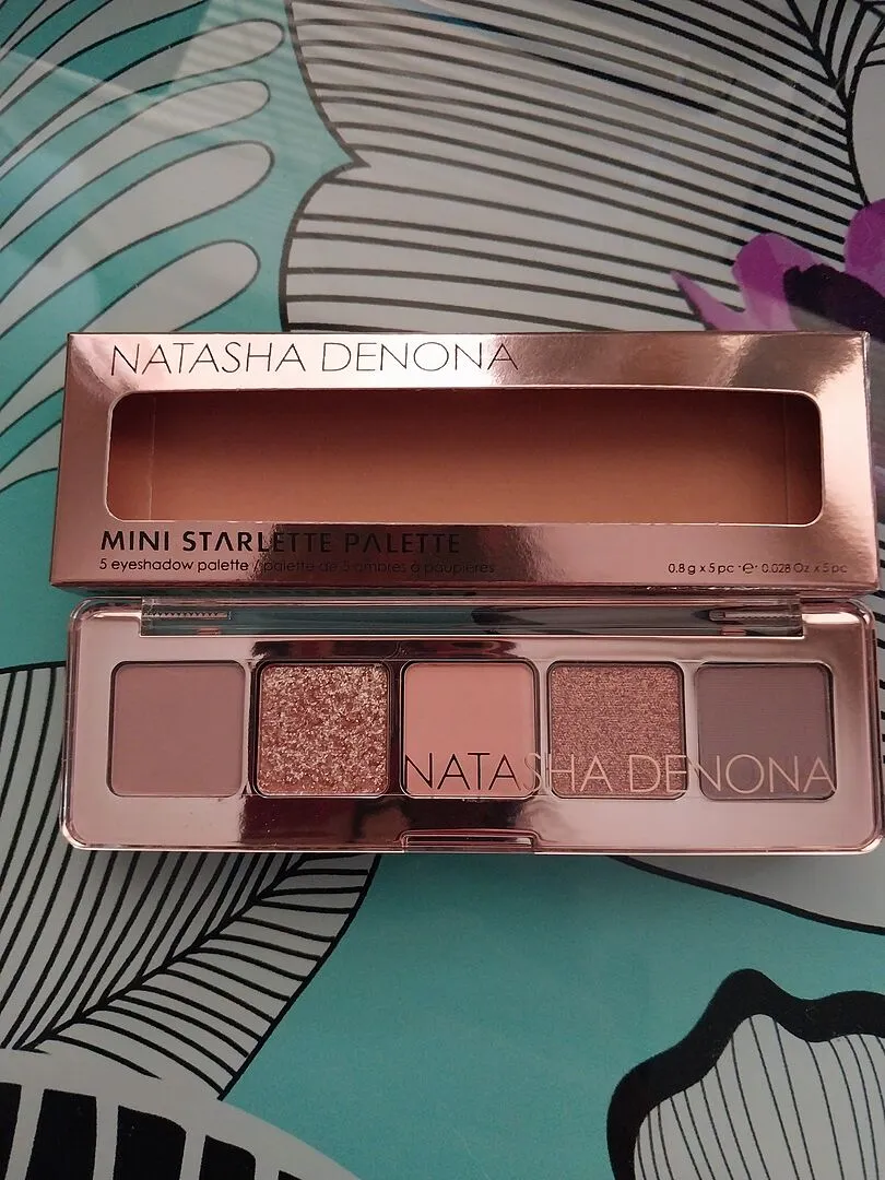 Natasha Denona Mini Starlette Lidschattenpalette 5 Rosé-Töne