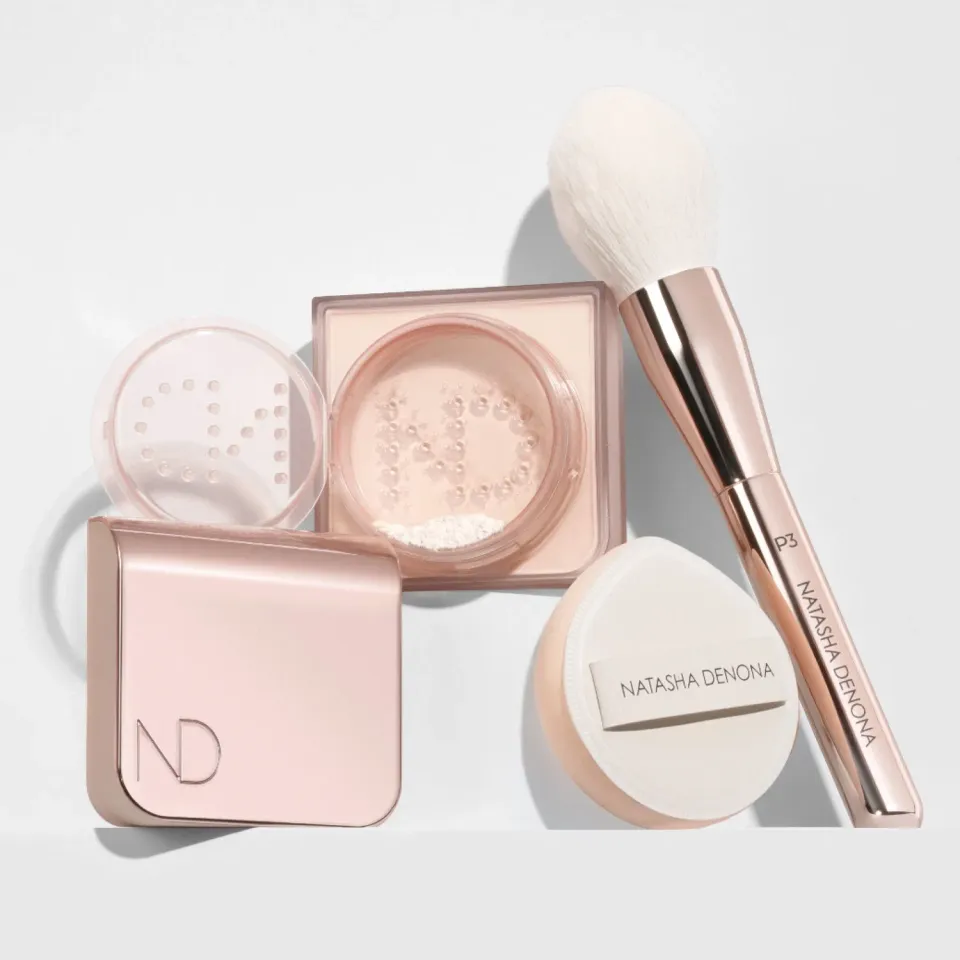 Natasha Denona Hy-Glam Perfection Trio Puder Set