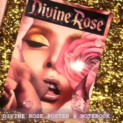 Pat McGrath Labs Divine Rose Poster Notizbuch Set Divine Rose