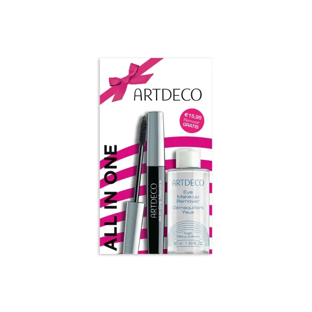 ARTDECO All in One Mascara Set mit Remover Volumen