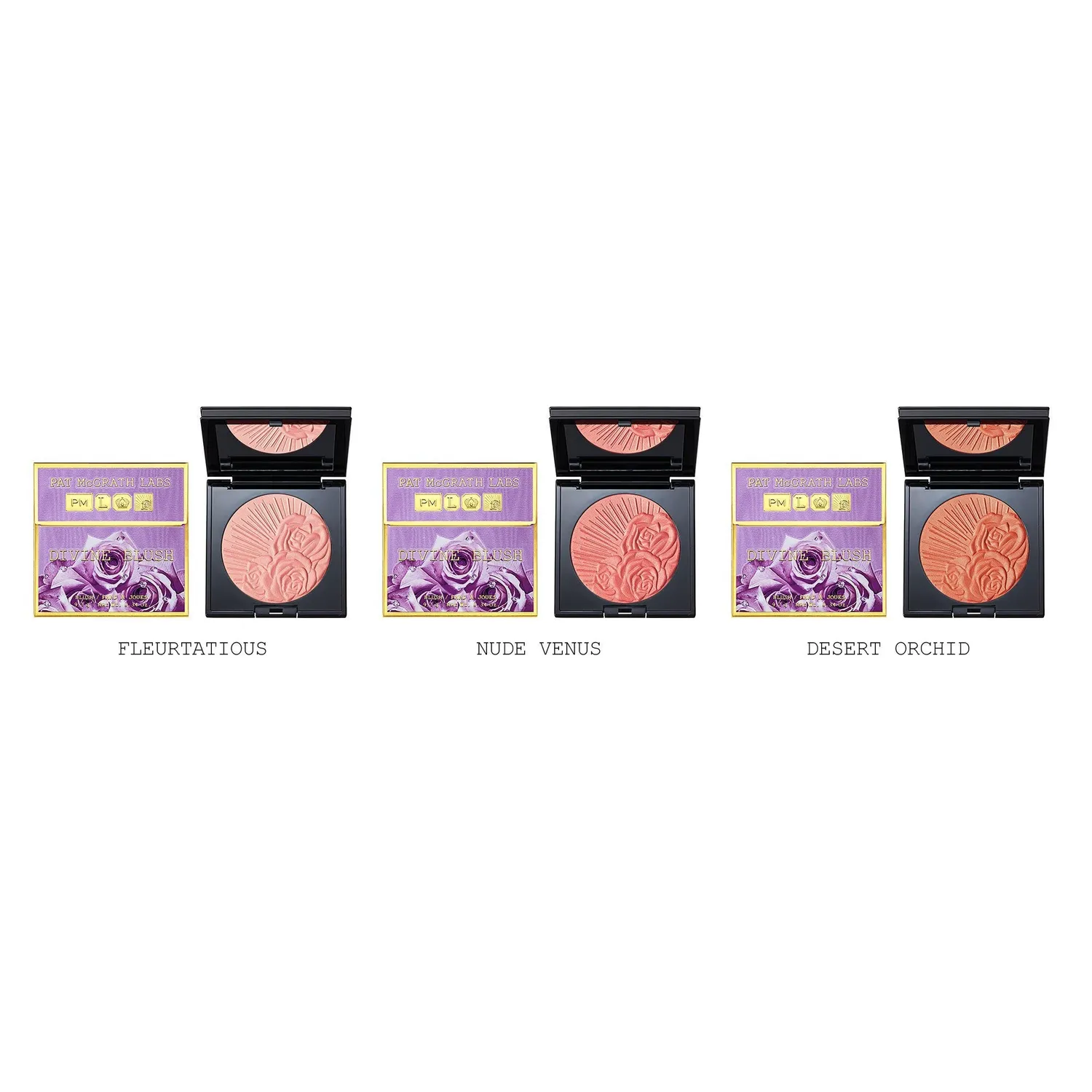 Pat McGrath Labs Divine Blush Trio Rouge Puder Set